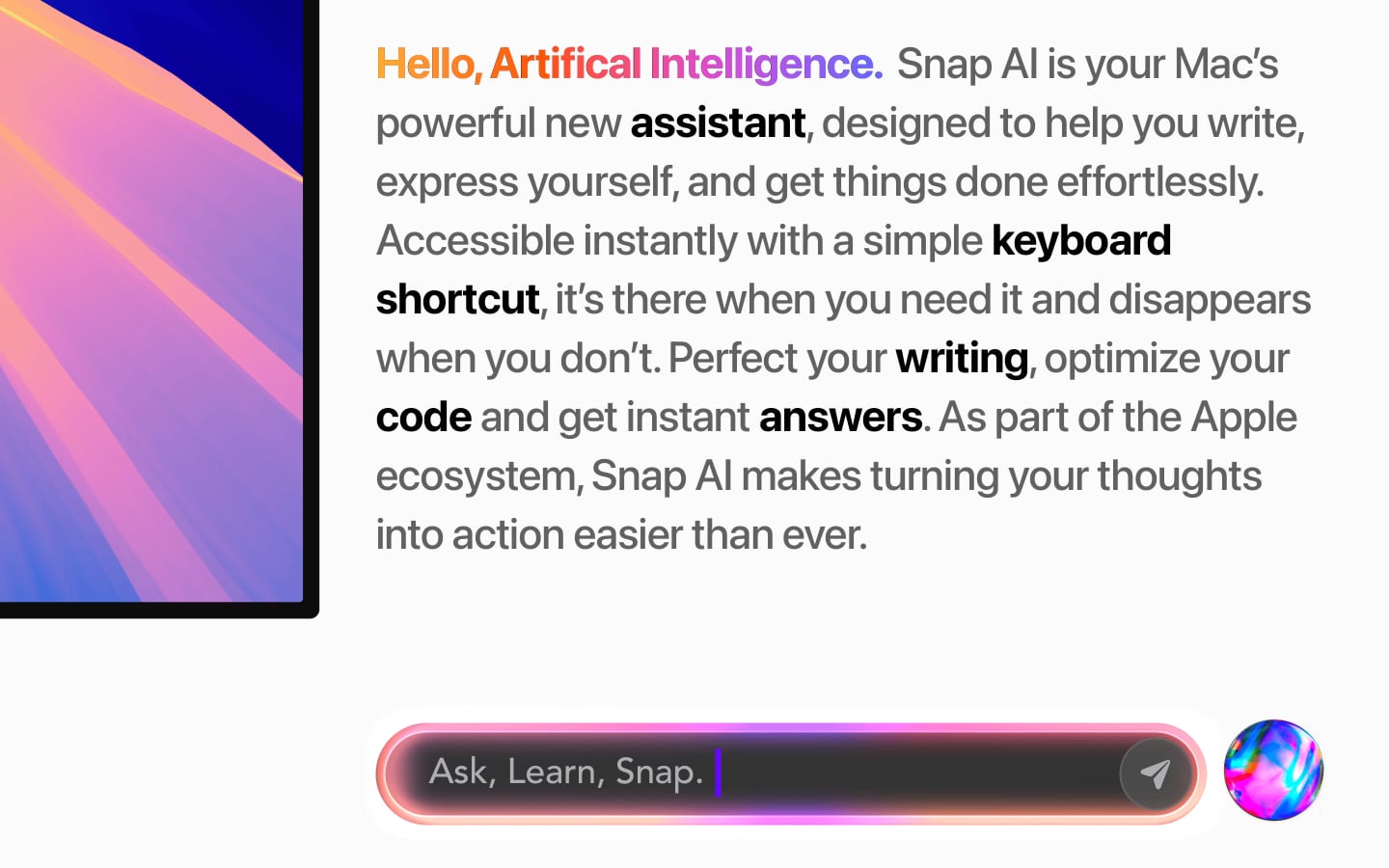 SnapAI App Screenshot 2