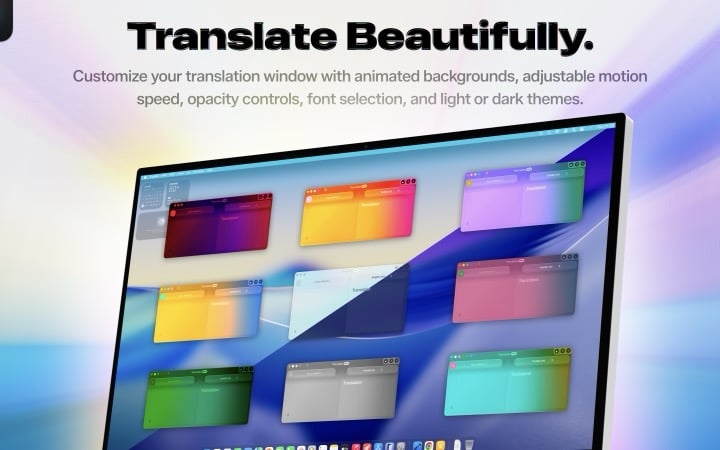 Translate PRO - Beautiful customizable interface